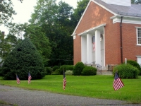 July 4th in Patriotic Litchfield, CT