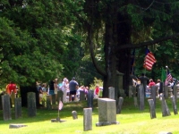 July 4th in Patriotic Litchfield, CT